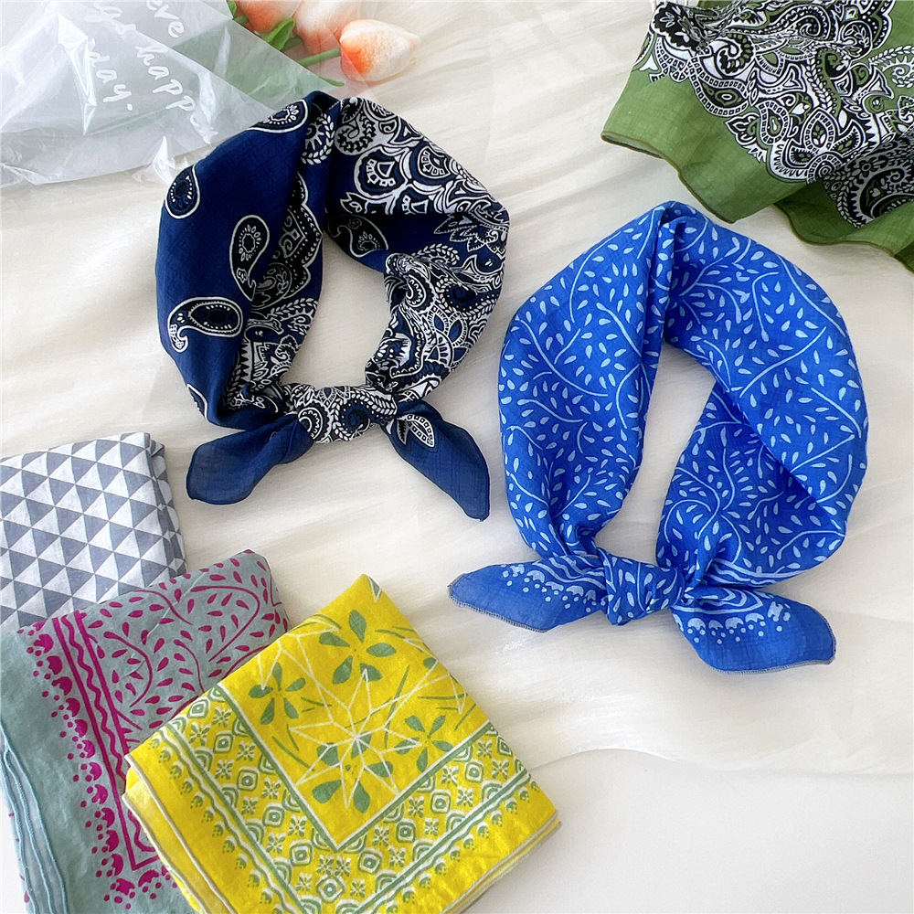 Luxury Floral Print Cotton Lin - Bandana Cotton のレビューと価格
