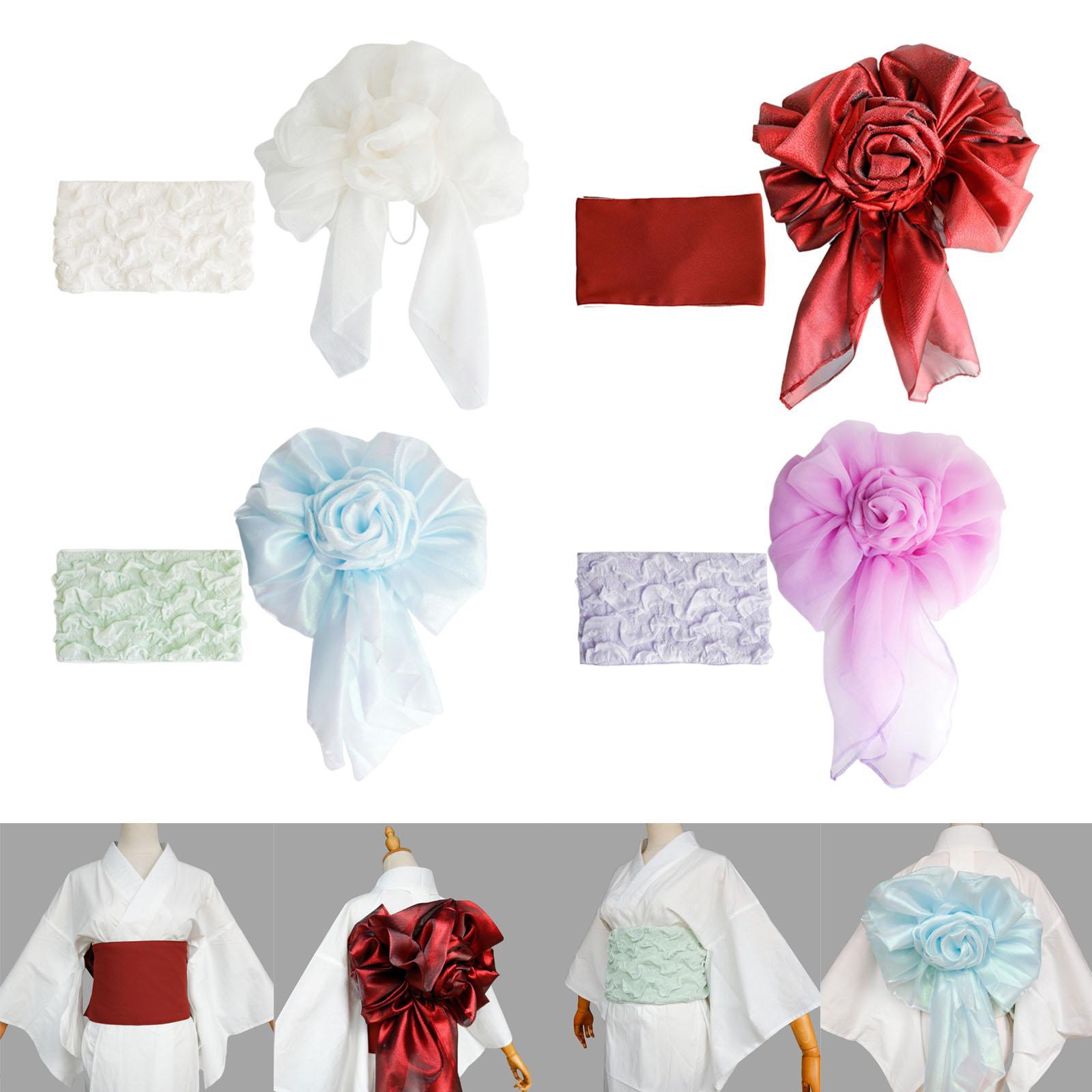 Yukata Belt Soft for Lady Wome - Bow Tie Pre Tied のレビューと価格