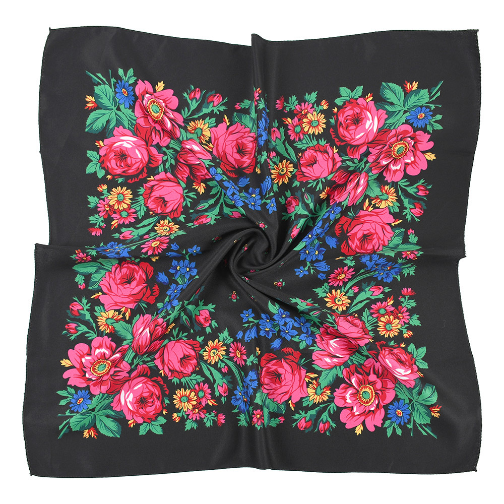 70*70cm Russian Style Square S - Bandana Cotton のレビューと価格