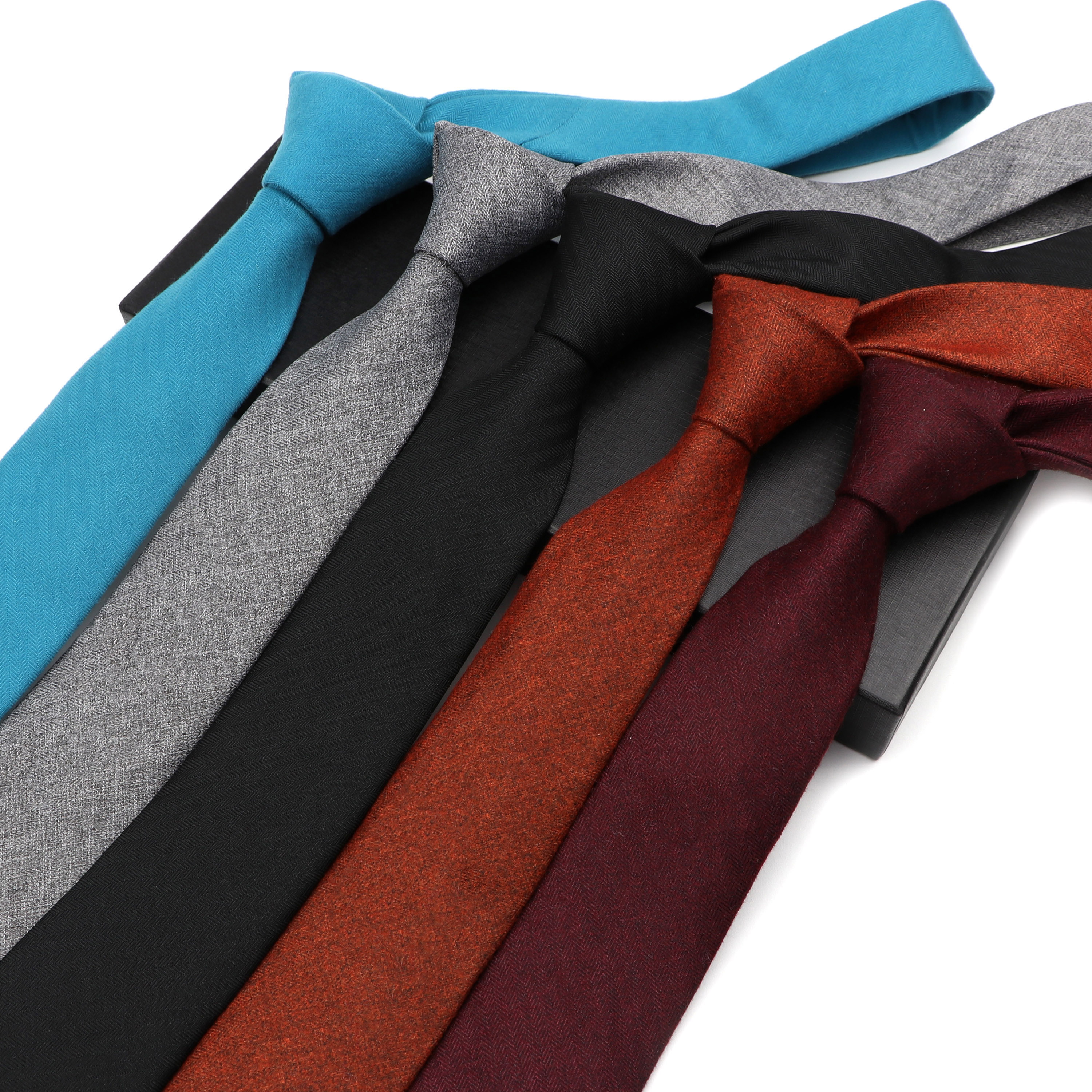 New Arrival Soft Mens Solid Co - Skinny Tie Men のレビューと価格
