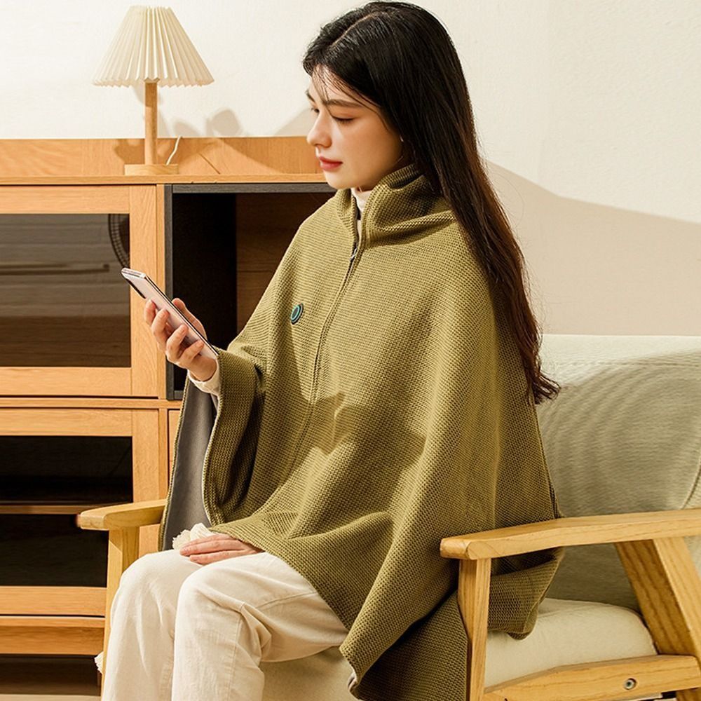 Fashion Wearable USB Electric  - Woven Scarf Blanket のレビューと価格
