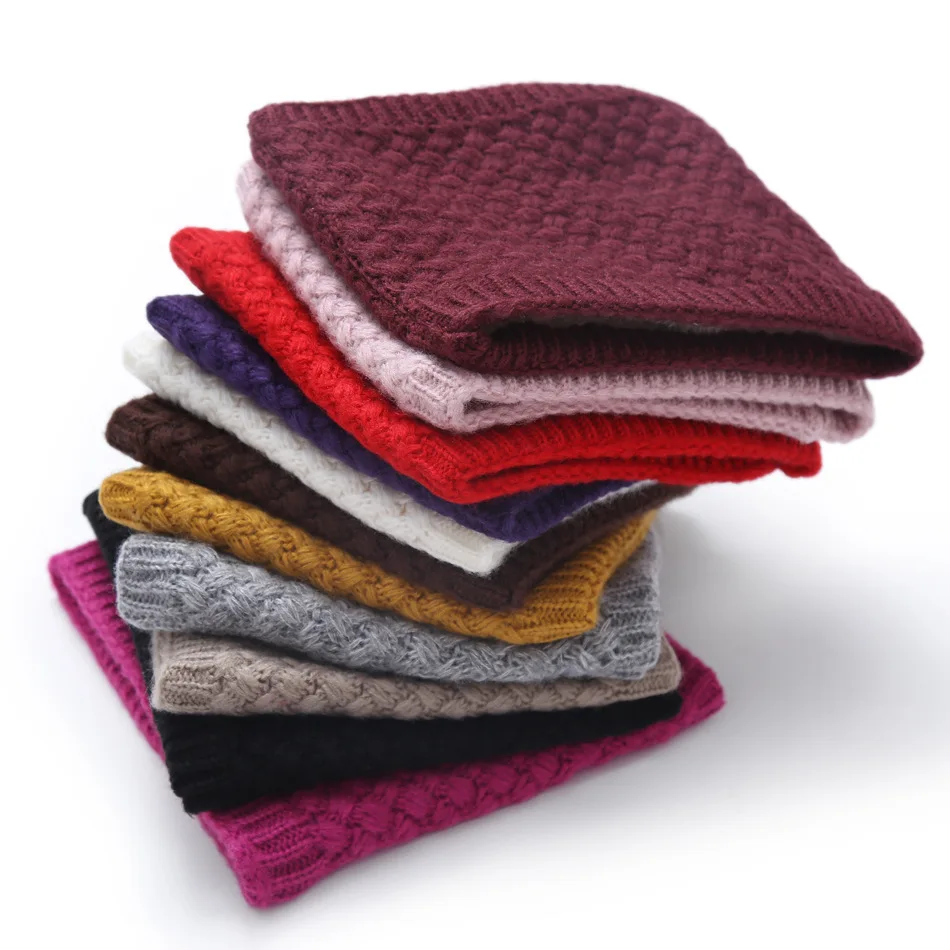 Kids Girls/Boys Winter Knitted - Infinity Scarf Knit のレビューと価格