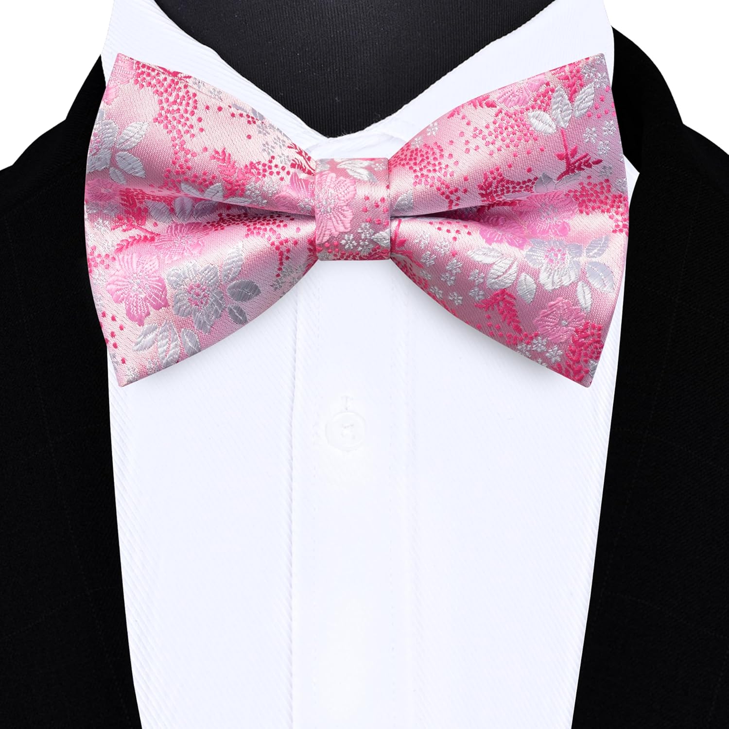 Floral Bow Tie & Handkerchief  - Pocket Square Set のレビューと価格