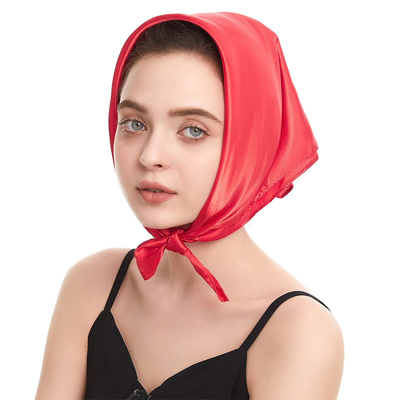 2024 New Fashion Women Satin S - Scarf Silk Square のレビューと価格