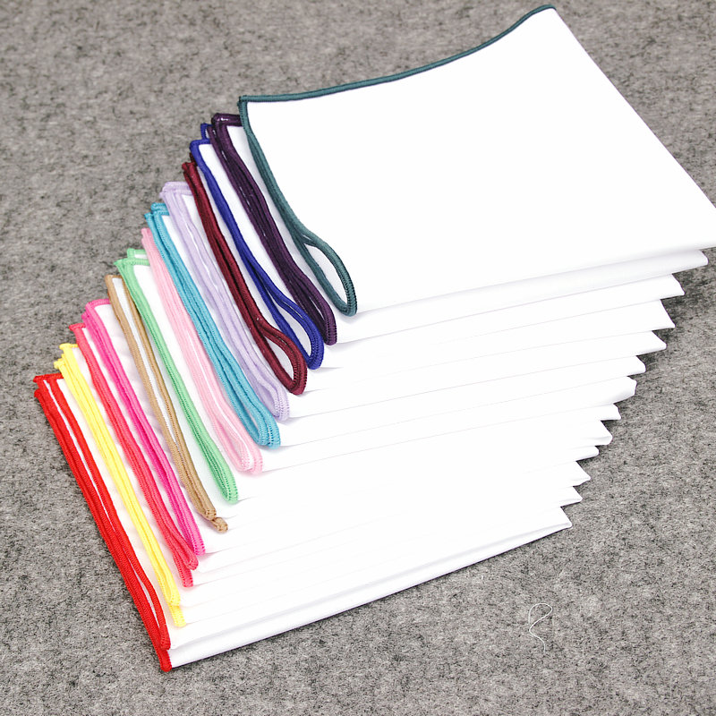 2018 Fashion Mens Cotton White - Pocket Square Set のレビューと価格