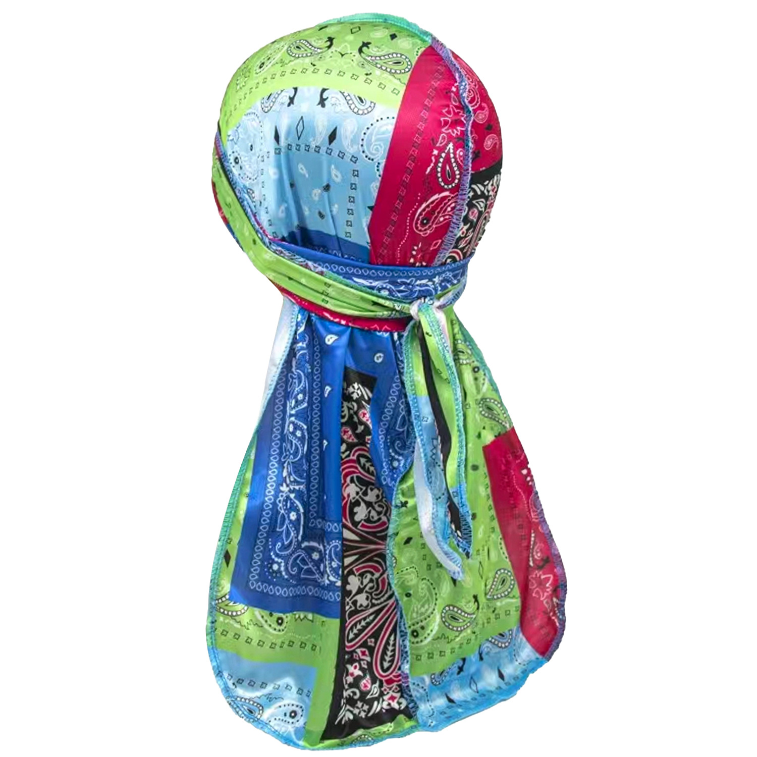 Paisley Printing Silky Durags  - Bandana Doo Rag のレビューと価格