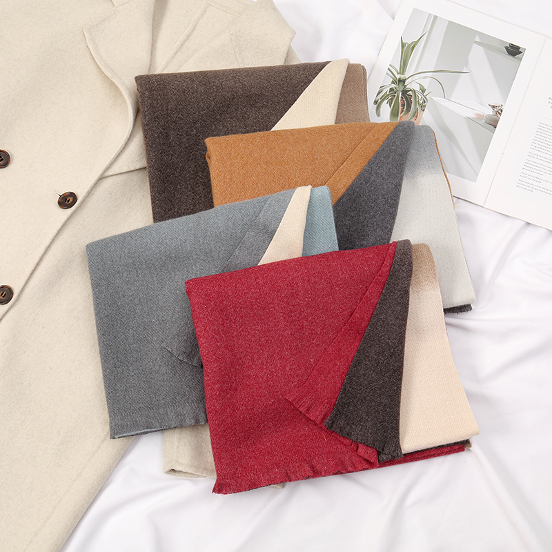 New 2024 Gradient Cashmere Sca - Woven Scarf Blanket のレビューと価格
