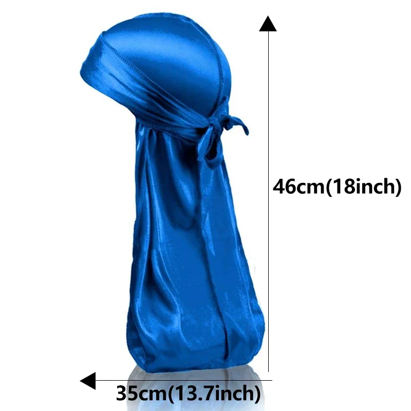 New silk Durag Bandana Turban  - Bandana Doo Rag のレビューと価格