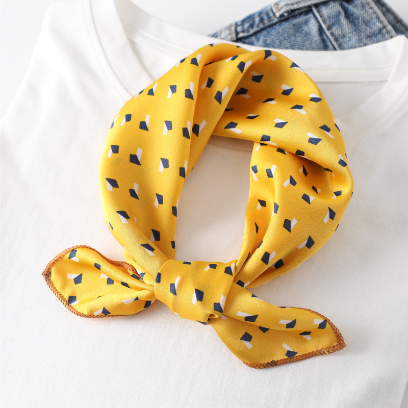 Women scarf  50*50cm Square Sk - Silk Tie Striped のレビューと価格