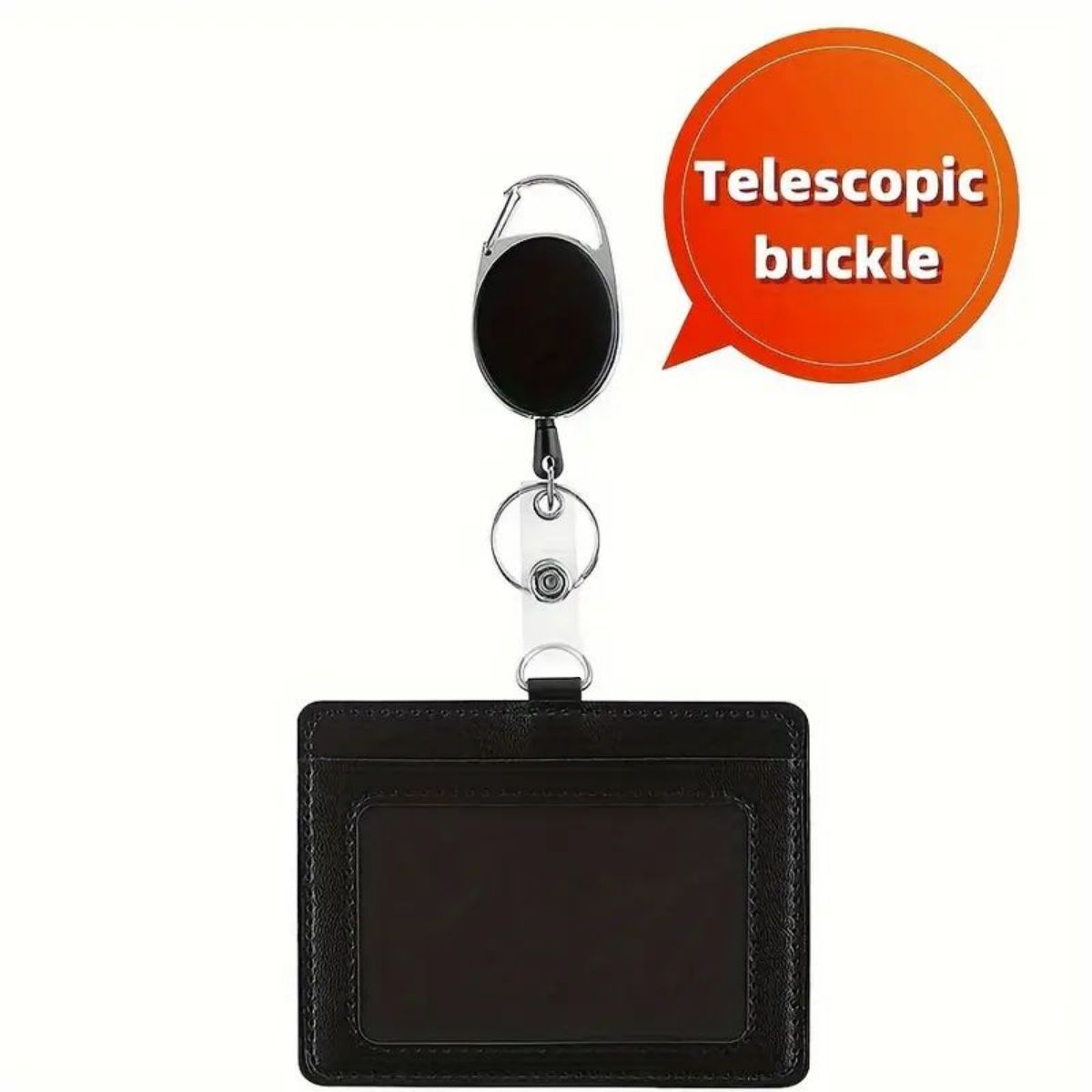 1 pc Horizontal ID badge holde - Lanyard Badge Holder のレビューと価格