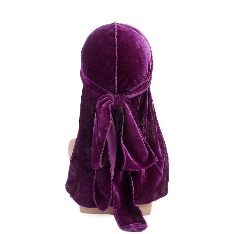 New Luxury Men's Velvet Durags - Bandana Doo Rag のレビューと価格