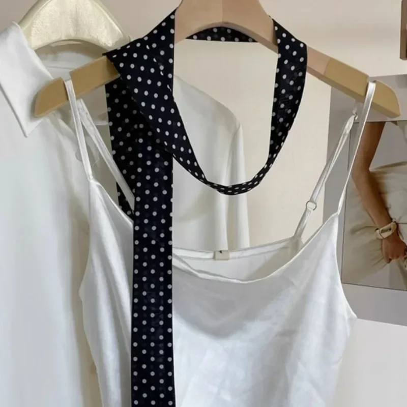 Leopard Print Scarf Retro Polk - Silk Tie Striped のレビューと価格