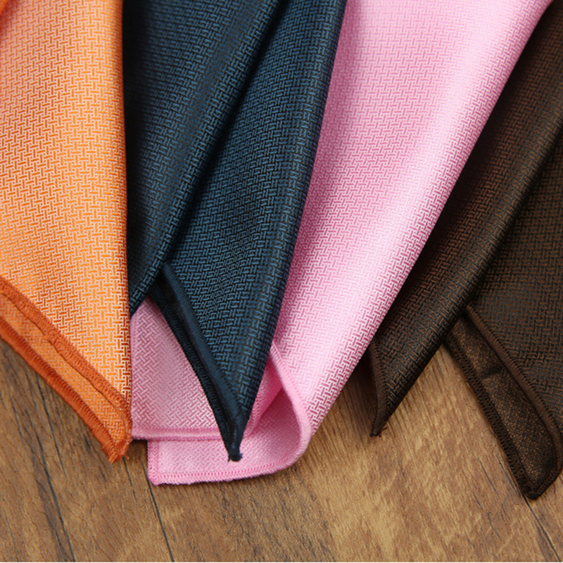 24cm Classic Solid Color White - Pocket Square Set のレビューと価格