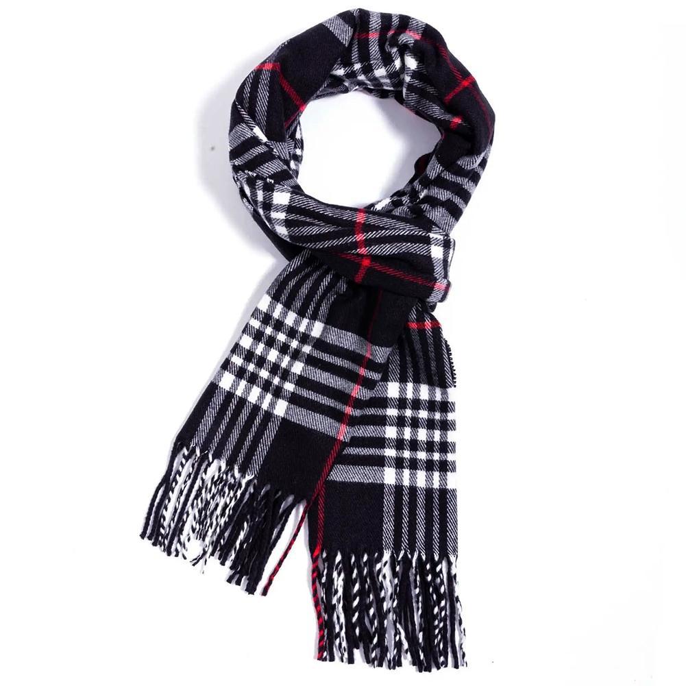 British Style Winter Scarves F - Muffler Men Wool のレビューと価格