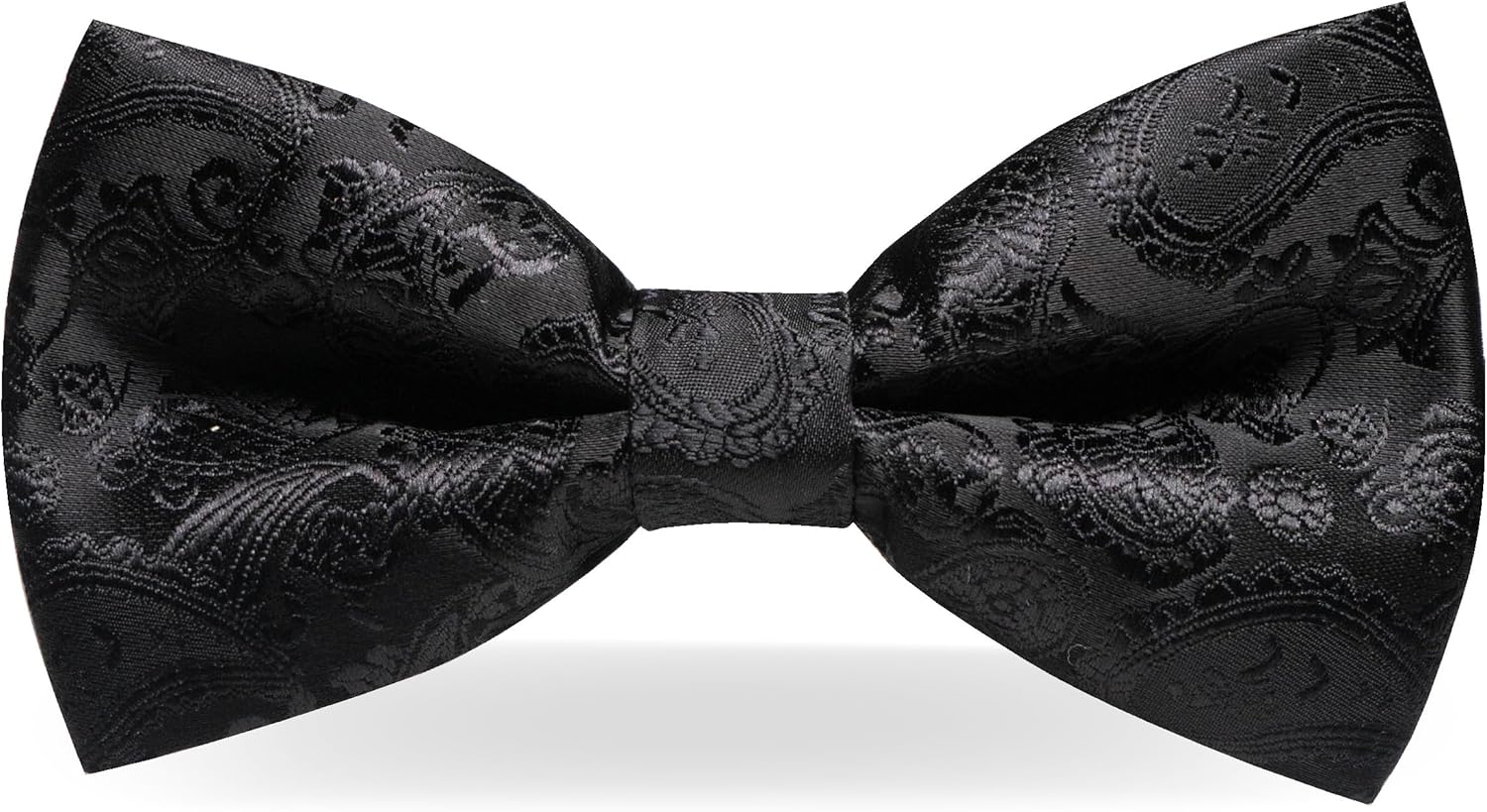 Paisley Pre-tied Bow Tie and P - Pocket Square Set のレビューと価格