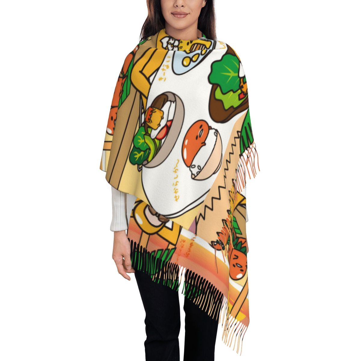 Women's Scarf with Tassel Gude - Pashmina Wrap Large のレビューと価格