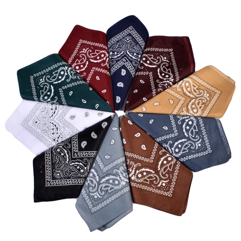 Hip Hop Cowboy Paisley Scarf L - Head Wrap Turban のレビューと価格
