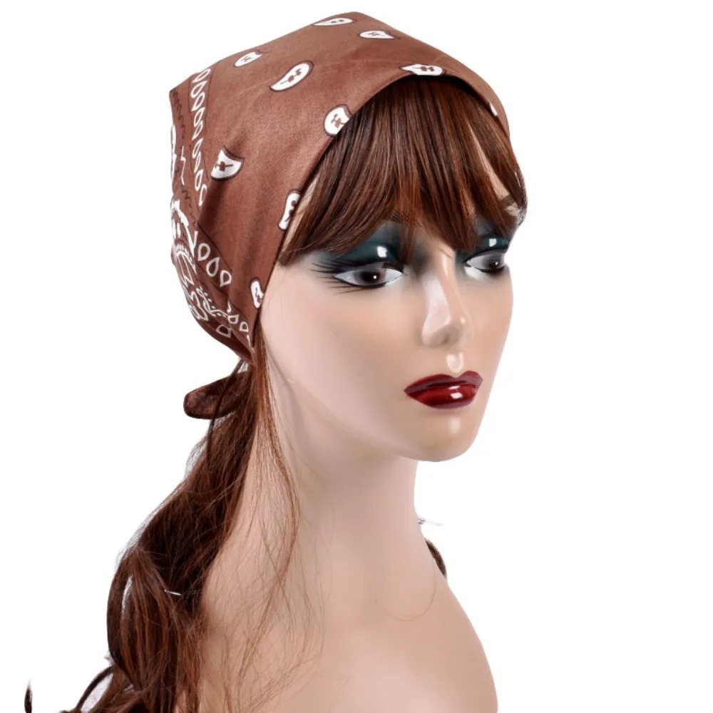 Hip Hop Cowboy Paisley Scarf L - Head Wrap Turban のレビューと価格
