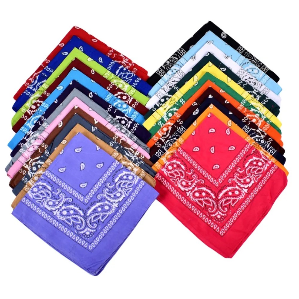 Hip Hop Cowboy Paisley Scarf L - Head Wrap Turban のレビューと価格
