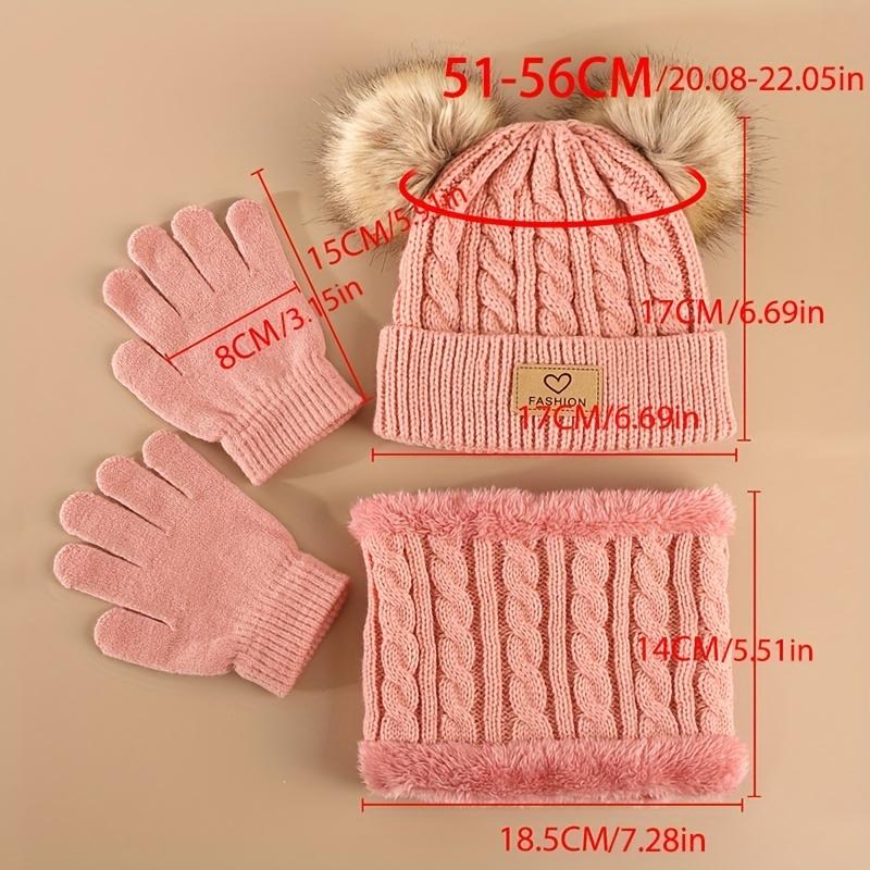 Toddler Kids Pom Pom Decor Bea - Infinity Scarf Knit のレビューと価格
