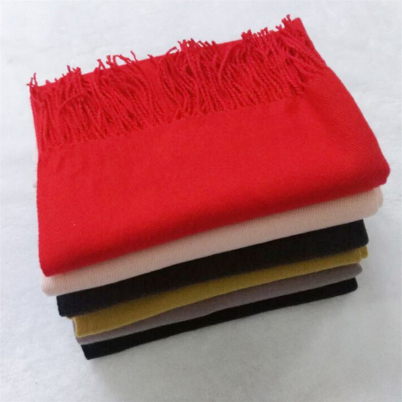 Autumn And Winter Solid Color  - Muffler Men Wool のレビューと価格