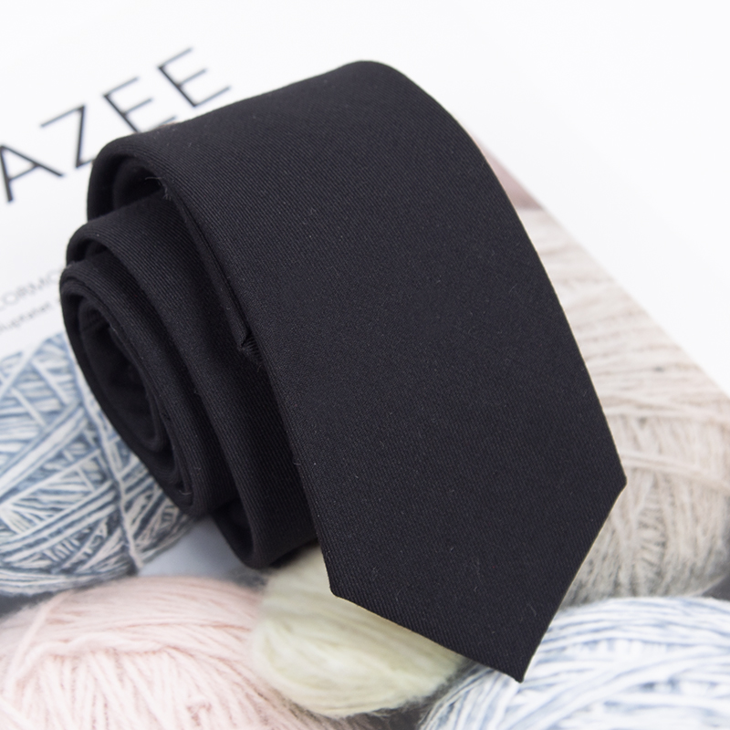 Men Tie 6cm Classic Cotton Han - Skinny Tie Men のレビューと価格