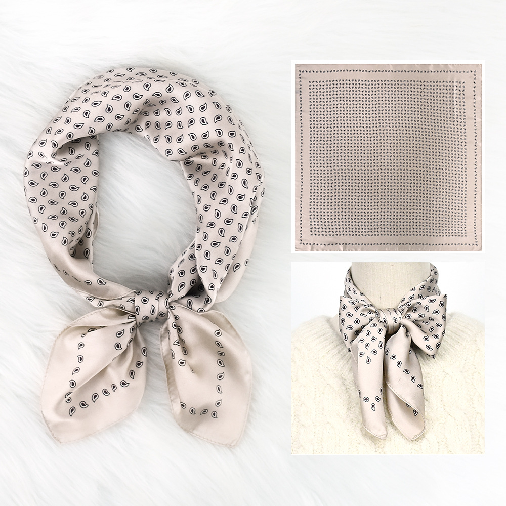 1pc 70cm Women's Vintage Paisl - Ascot Neck Scarf のレビューと価格