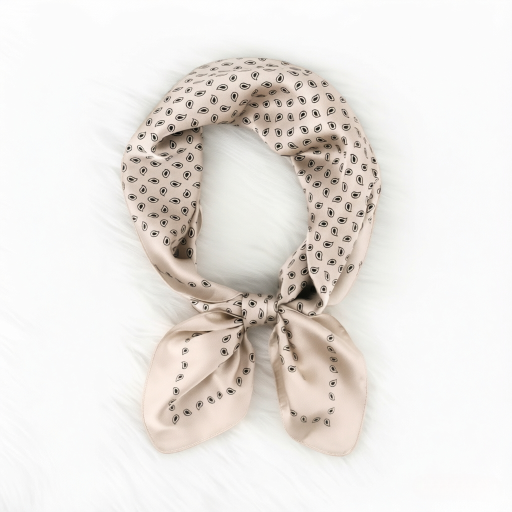 1pc 70cm Women's Vintage Paisl - Ascot Neck Scarf のレビューと価格