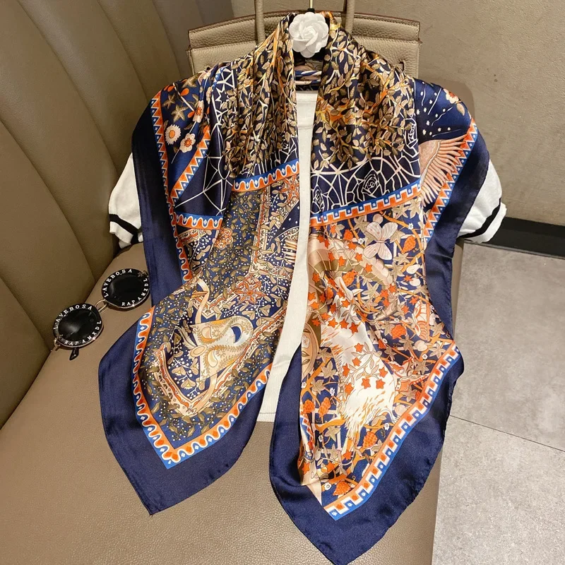 Light luxury 90 Silk scarf imi - Silk Tie Striped のレビューと価格