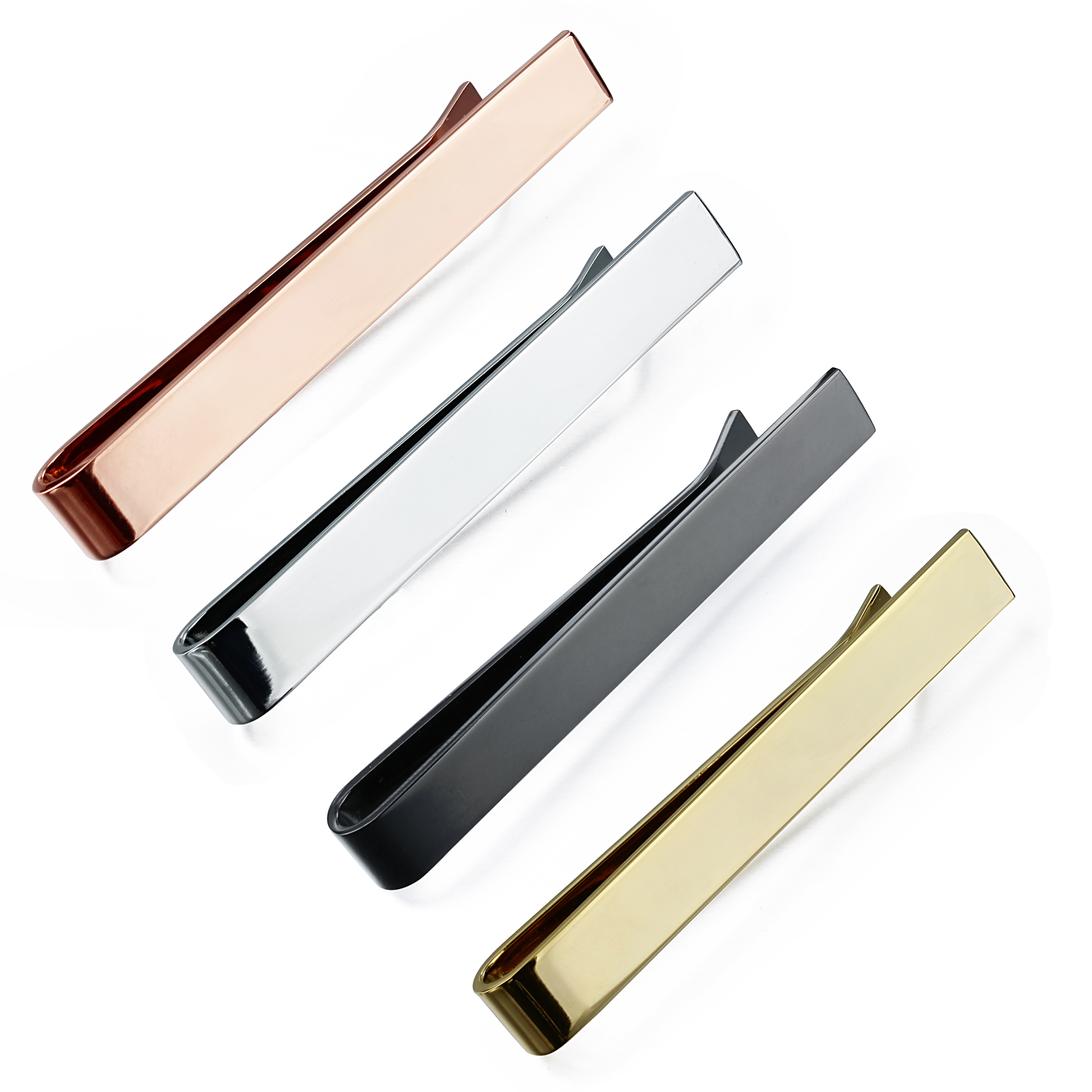 HAWSON 2 in shiny and brushTie - Tie Bar Set Gift のレビューと価格
