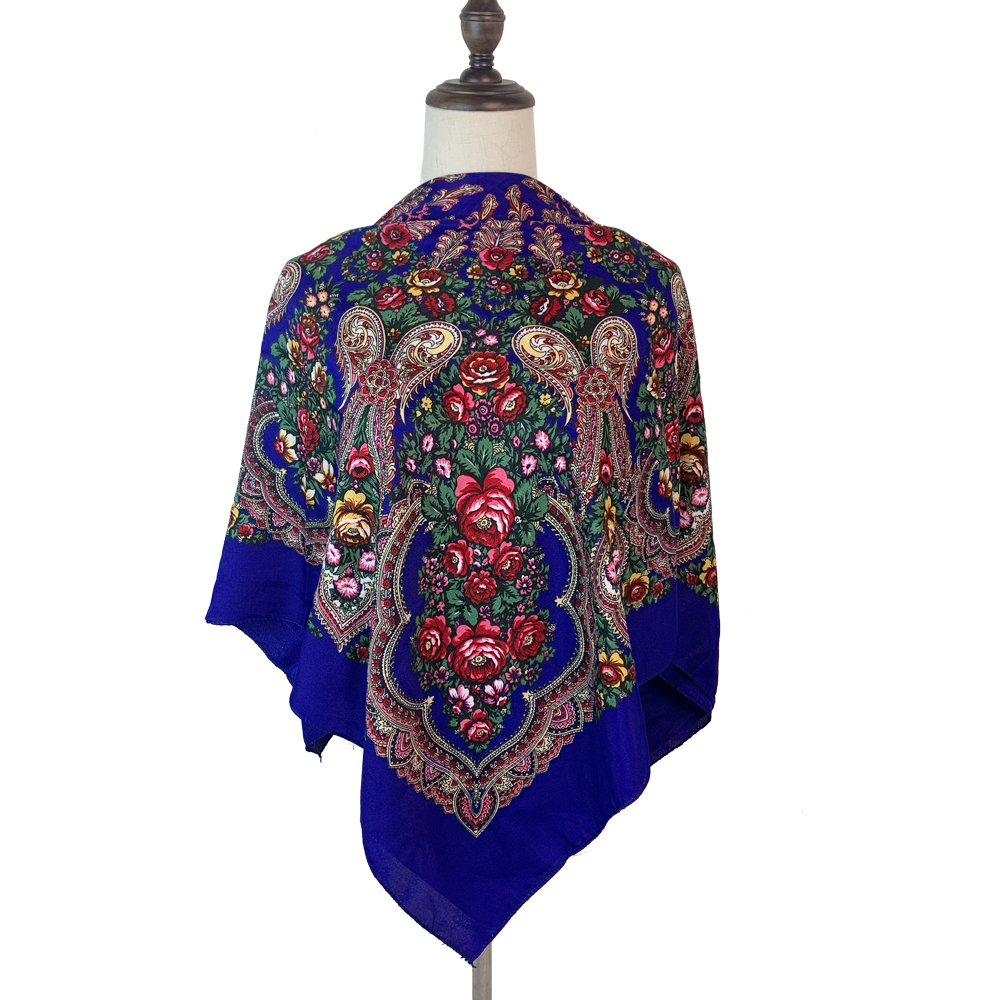 100*100cm Russian Square Scarf - Bandana Cotton のレビューと価格