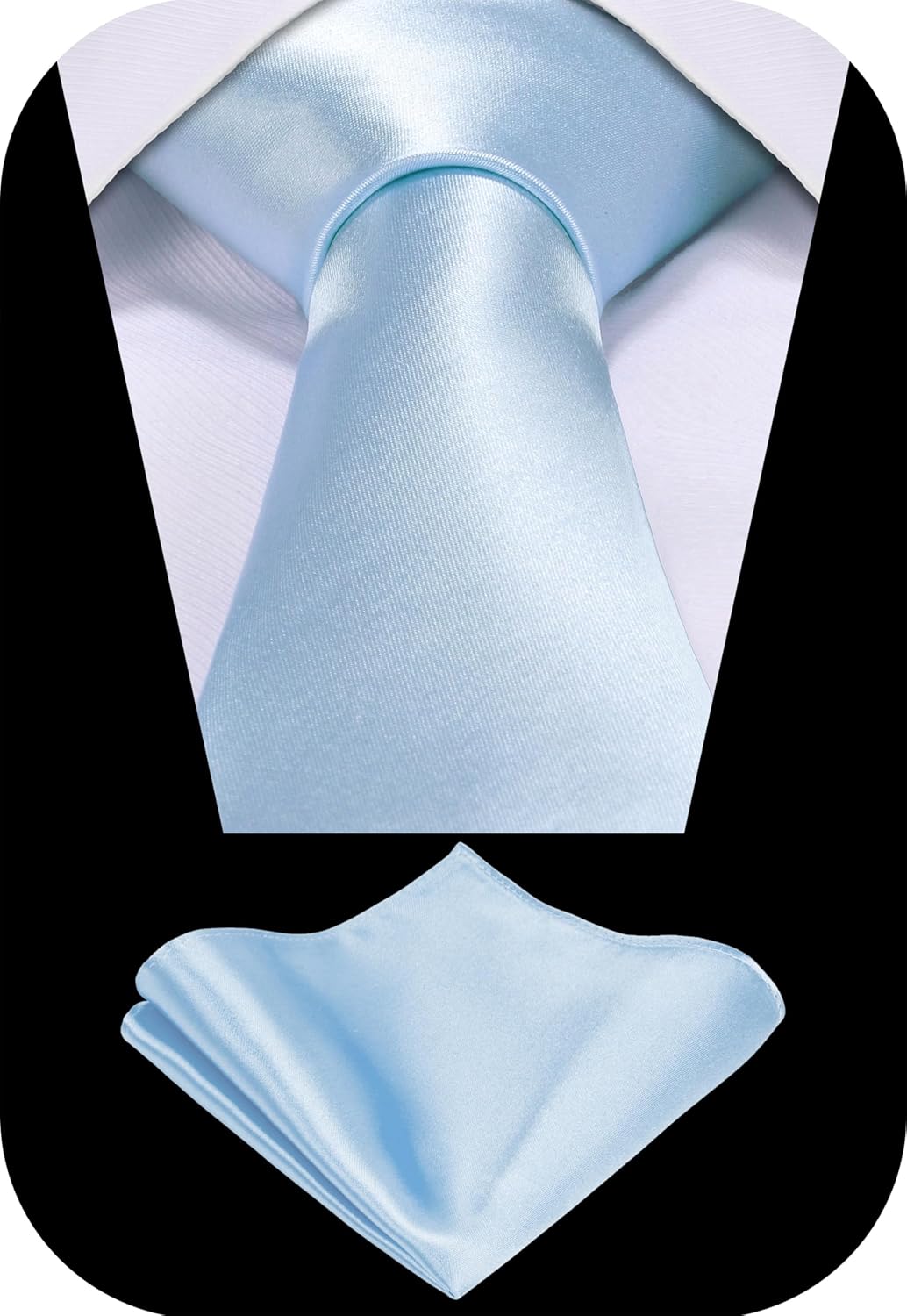 5-Piece Tie Set in White or Bl - Pocket Square Set のレビューと価格