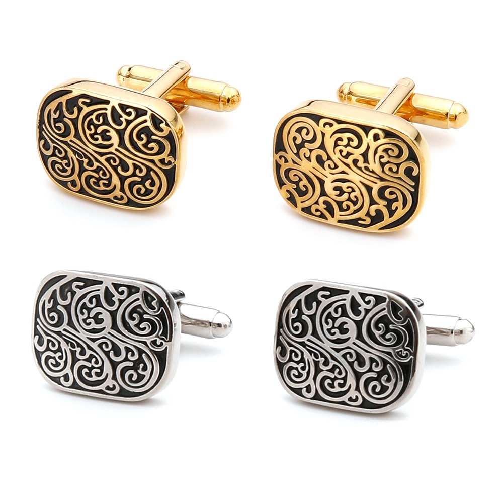 High Quality Gold Cufflinks Vi - Tie Clip Silver のレビューと価格