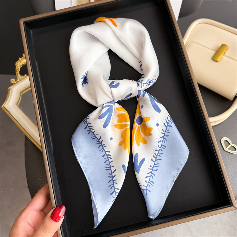 1Pc new printed fashion silk s - Silk Neck Scarf のレビューと価格