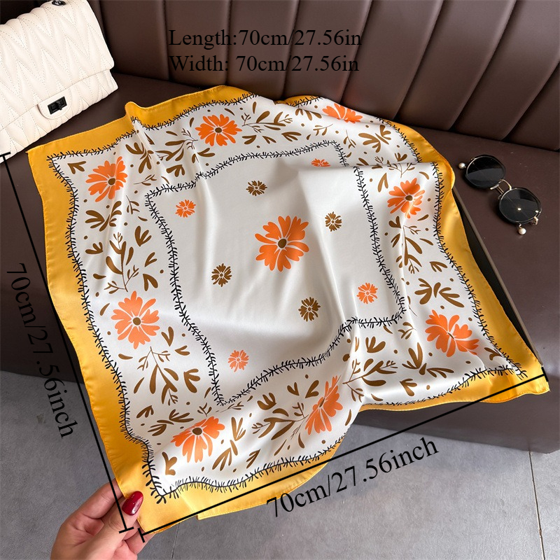 1Pc new printed fashion silk s - Silk Neck Scarf のレビューと価格