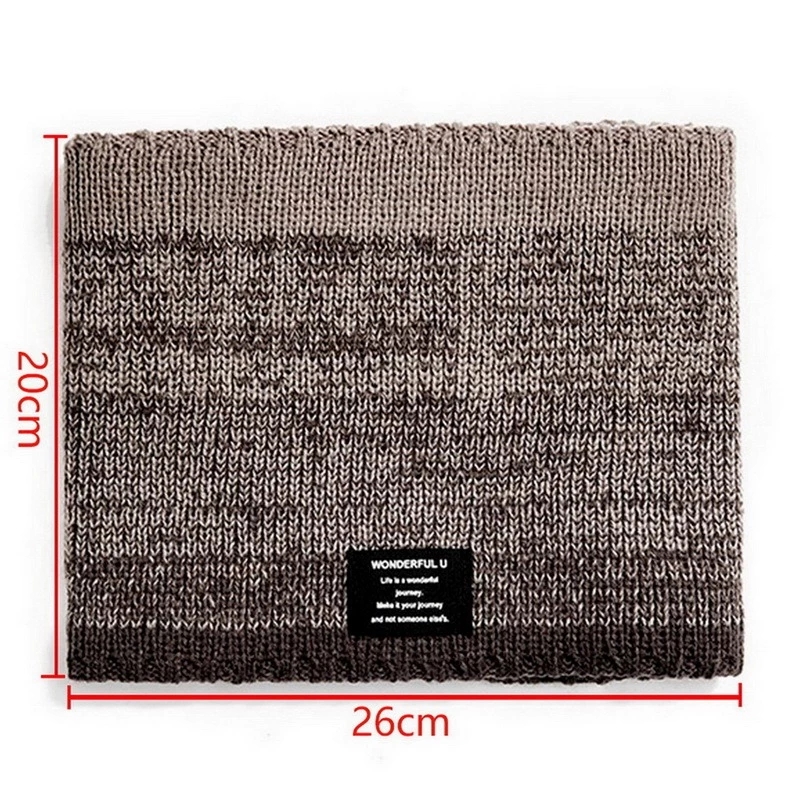 Winter Scarf for Men Fleece Ri - Handkerchief Cotton Men のレビューと価格
