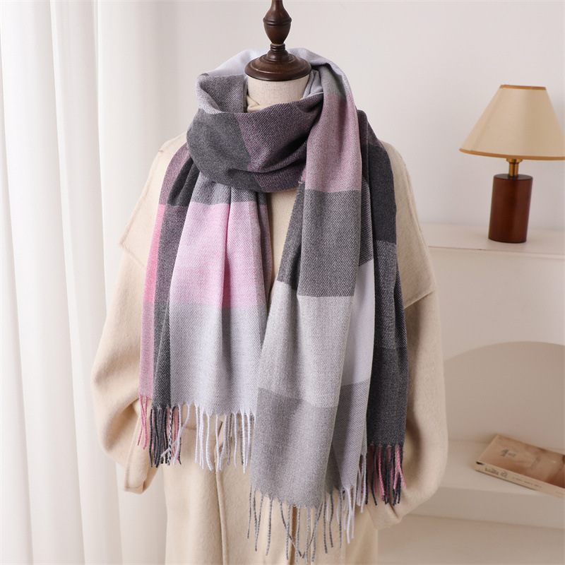 200*64cm New Fashion Cashmere  - Woven Scarf Blanket のレビューと価格
