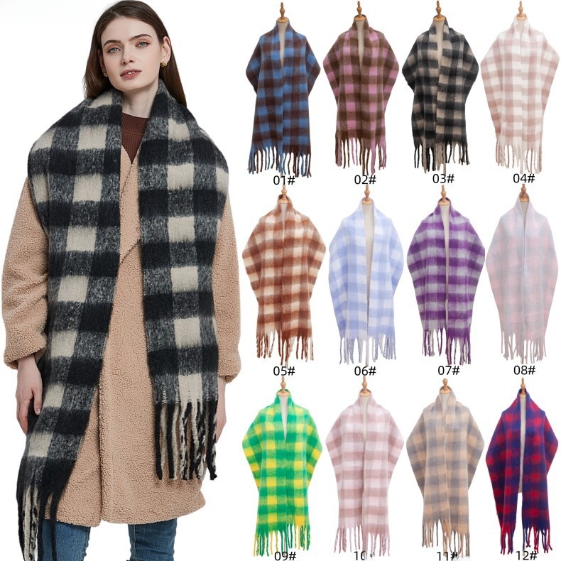Thick Tassel Scarf Shawl Women - Pashmina Wrap Large のレビューと価格