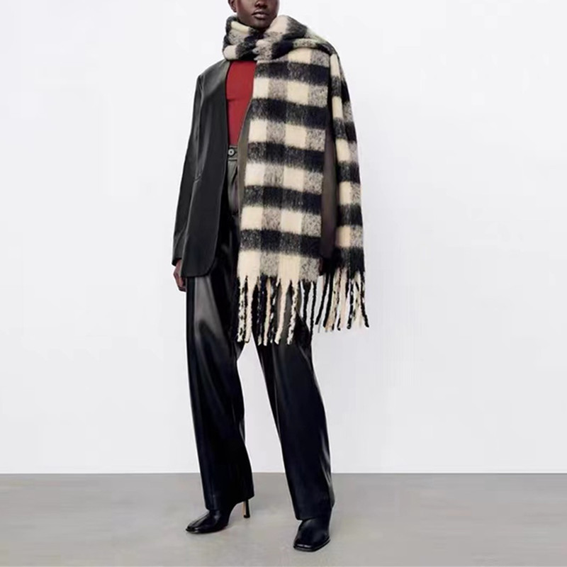 Thick Tassel Scarf Shawl Women - Pashmina Wrap Large のレビューと価格
