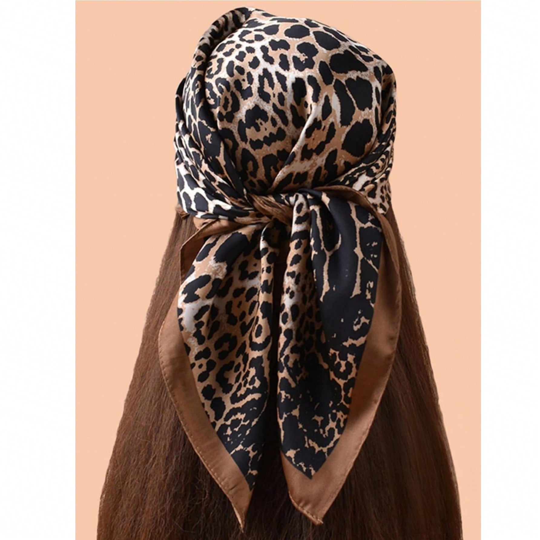 1pc Luxury Brand Leopard Print - Bandana Cotton のレビューと価格