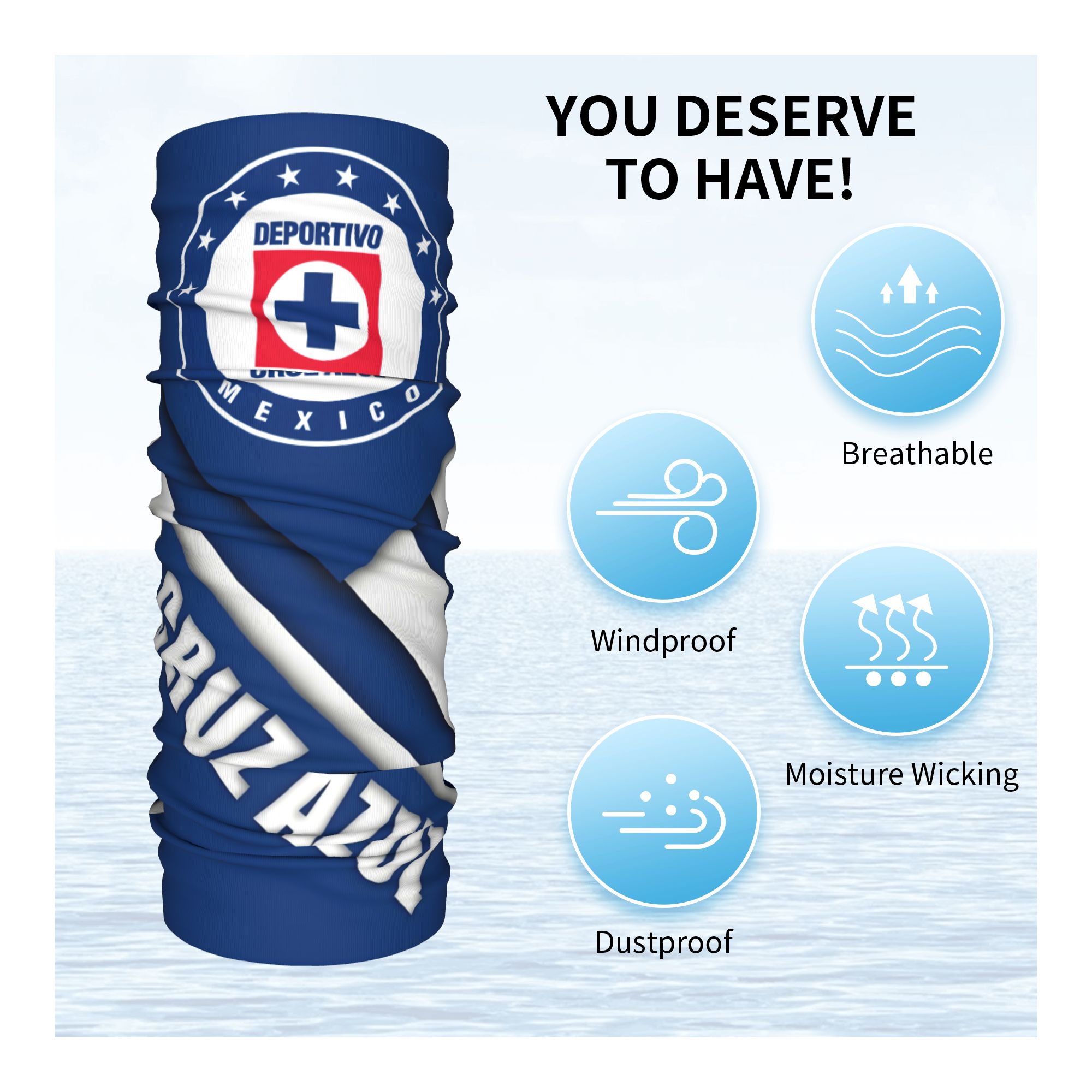 Mexico Football Club Soccer FC - Neck Warmer Tube のレビューと価格
