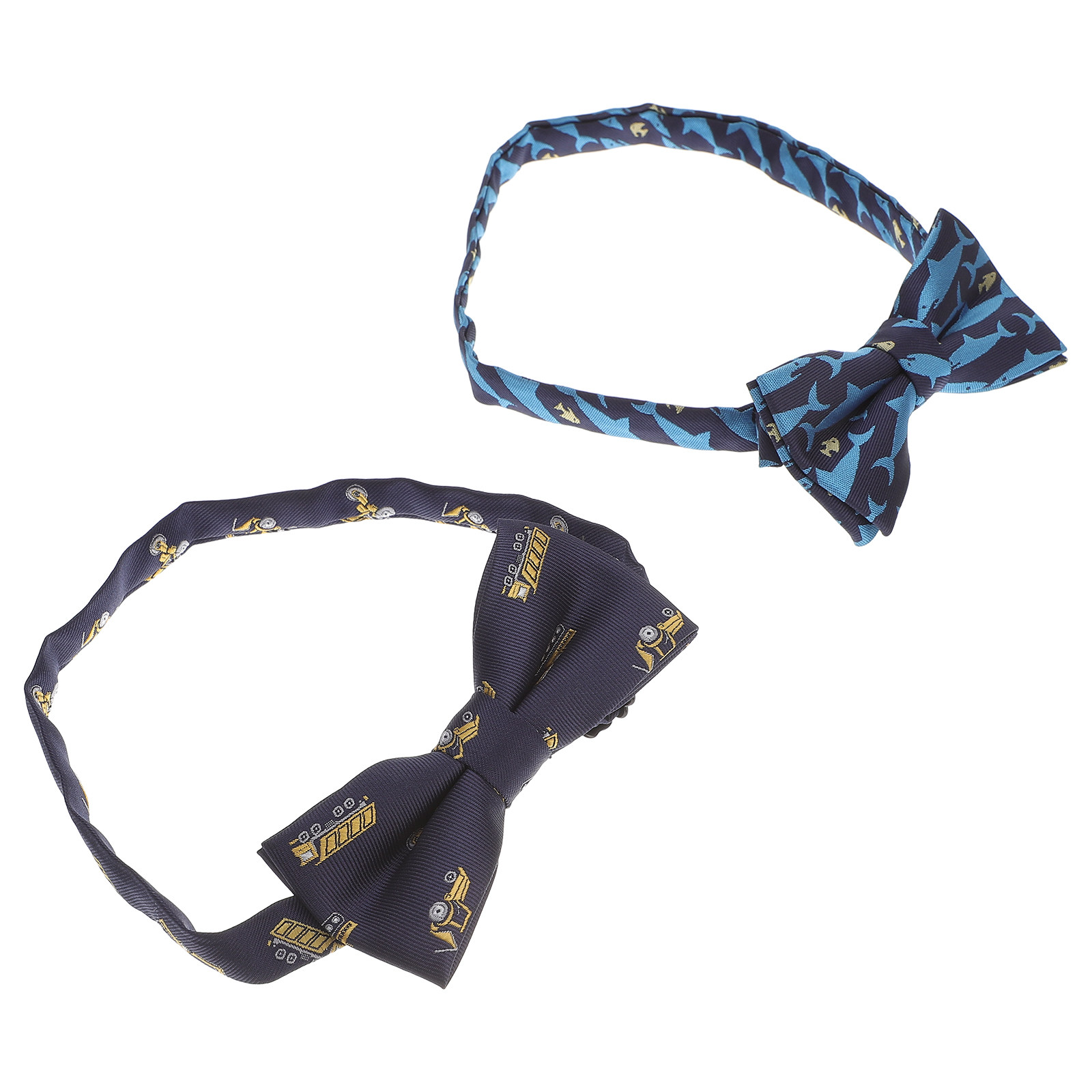 2Pcs Cartoon Bow Tie Kids Adju - Bow Tie Pre Tied のレビューと価格