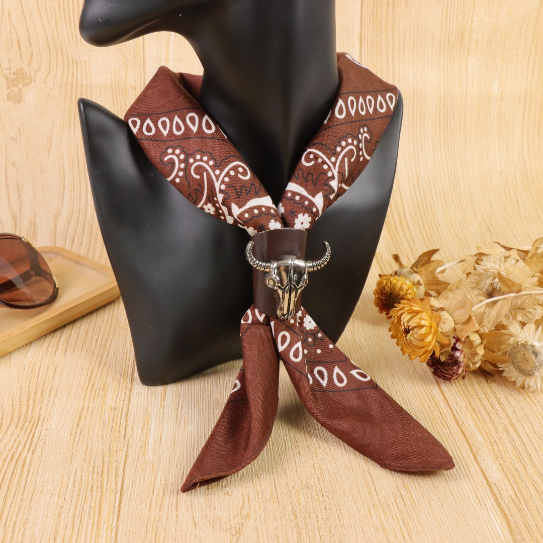 Artistic Cotton Square Scarf A - Bandana Cotton のレビューと価格