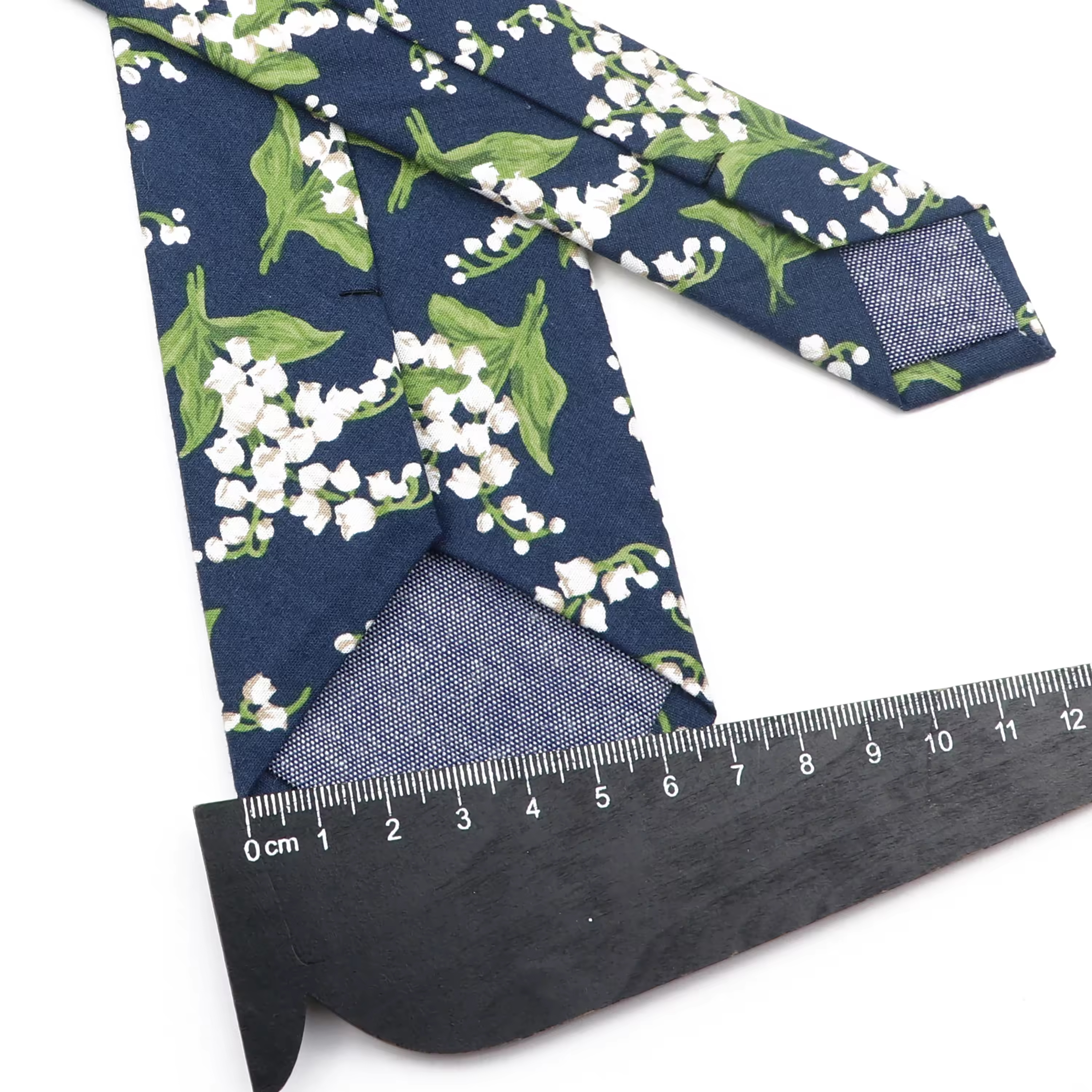 New Elegant Floral Tie For Men - Skinny Tie Men のレビューと価格