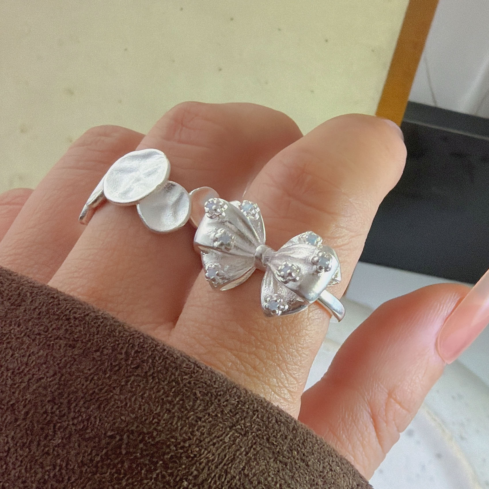 925 Sterling Silver Rings for  - Tie Clip Silver のレビューと価格