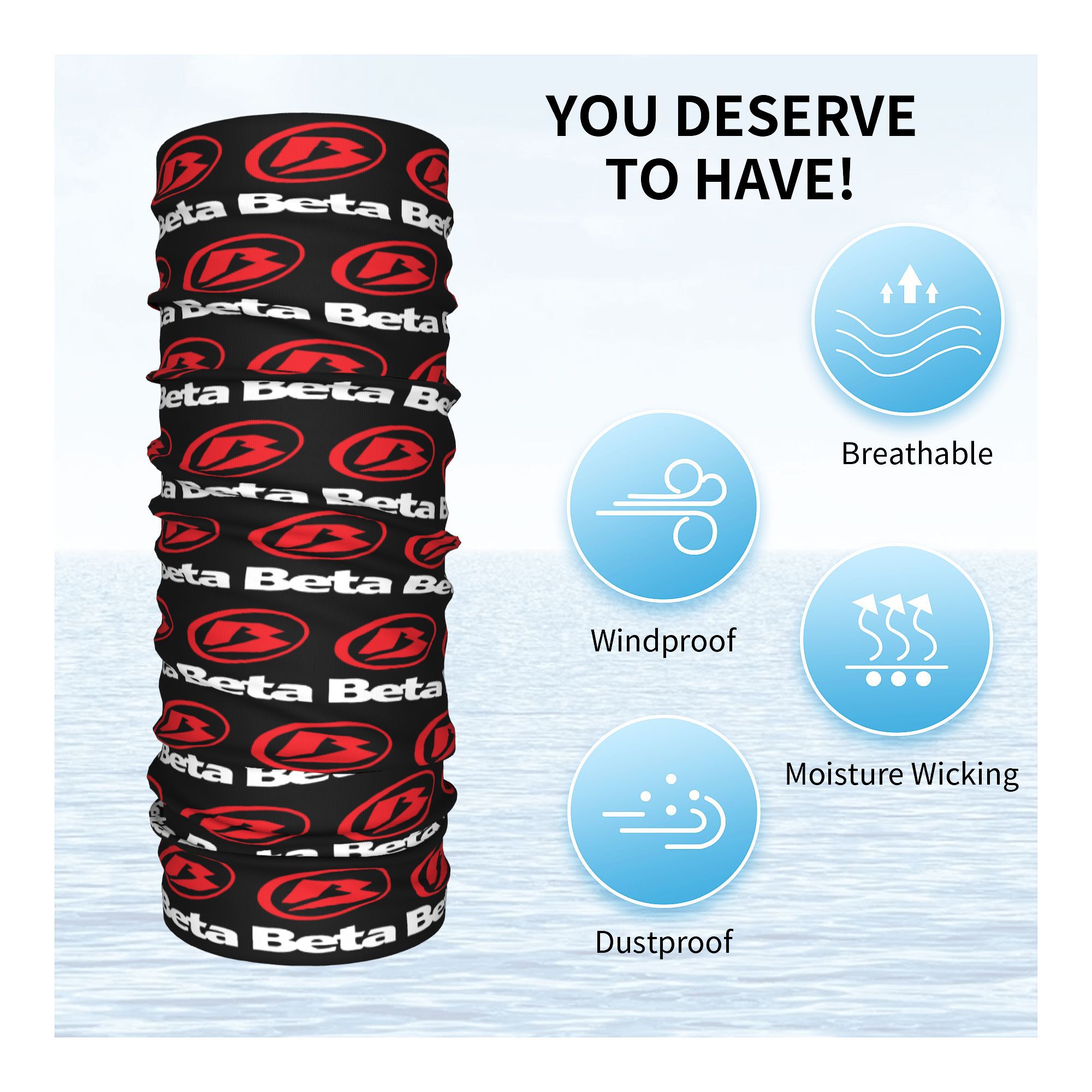 Custom New Motorcycle Racing B - Neck Warmer Tube のレビューと価格