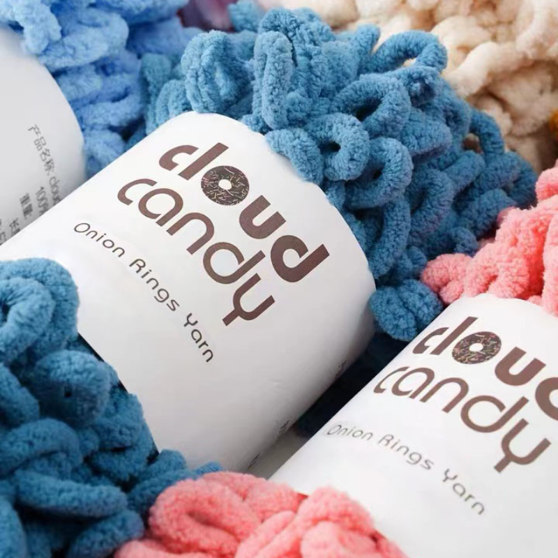 100g/Roll Finger Loop Yarn Thr - Woven Scarf Blanket のレビューと価格