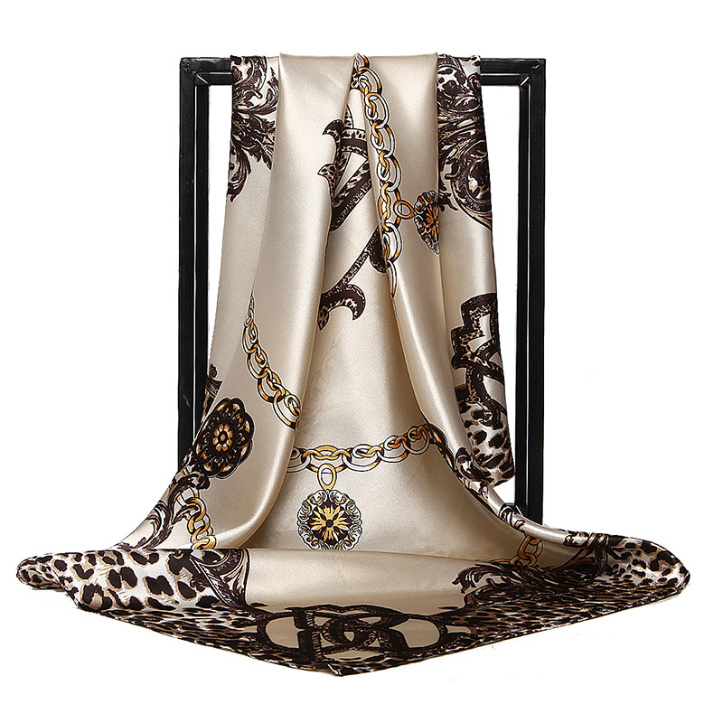90*90cm Ladies Silk Scarf Band - Scarf Silk Square のレビューと価格