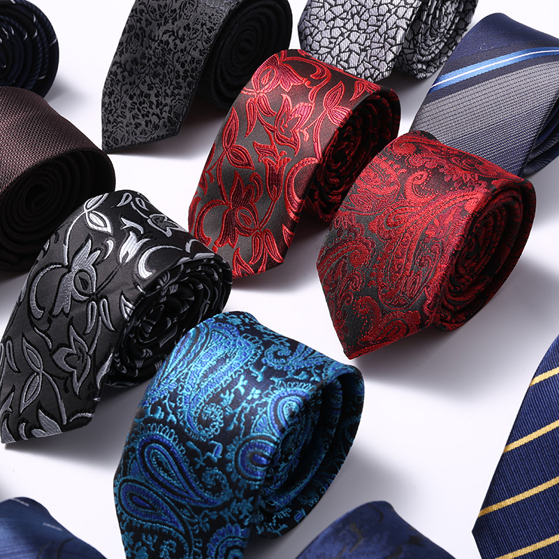 Luxury Skinny 6CM Mens Necktie - Skinny Tie Men のレビューと価格