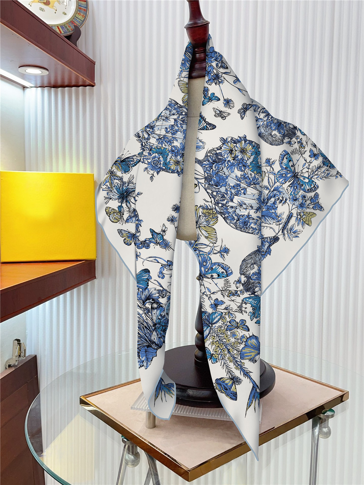 90cm Twill Silk Scarf Shawl Lu - Face Scarf Mask のレビューと価格